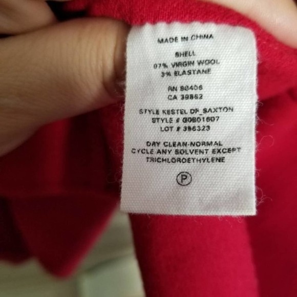 Theory Womens Kestel Saxton Scoop Neck Sleeveless Shift Mini Dress Red Size P/XS - Picture 5 of 6